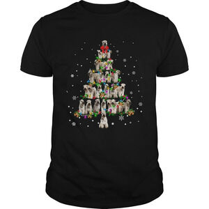 Soft Coated Wheaten Terrier Christmas Tree Tshirt